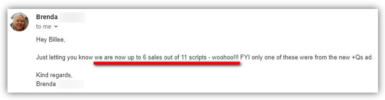Brenda 6 Sales with Border